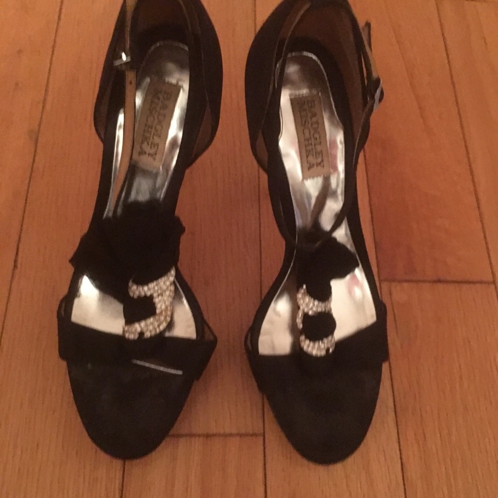 Black rhinestone potiswa shoes - Picture 8 of 8